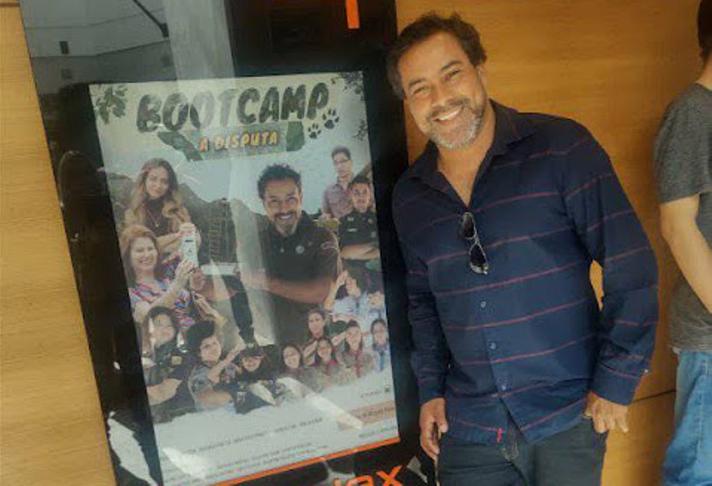 Rogério Silvestre estreia no filme Bootcamp – A Disputa ao lado do elenco no Rio de Janeiro