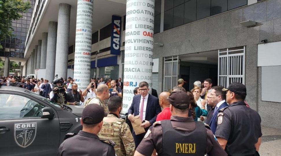 Ameaça de bomba na sede da OAB do Rio mencionado em carta não foi encontrado