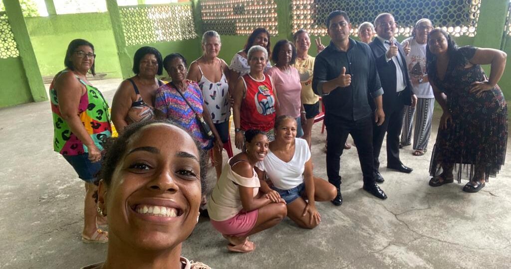 Mulheres do bairro Vila Nascente em Queimados receberam palestra sobre violência doméstica e segurança  preventiva