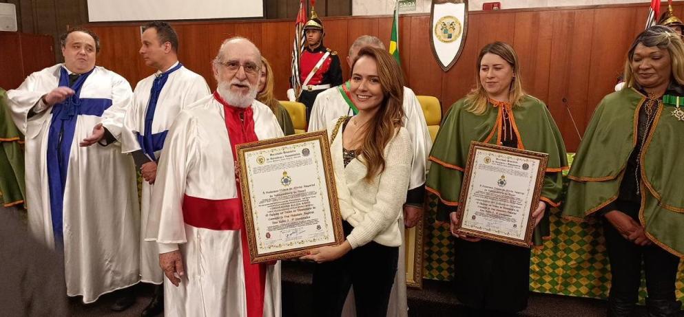 Dramaturga Alexia Annes é homenageada na Câmara Municipal de São Paulo