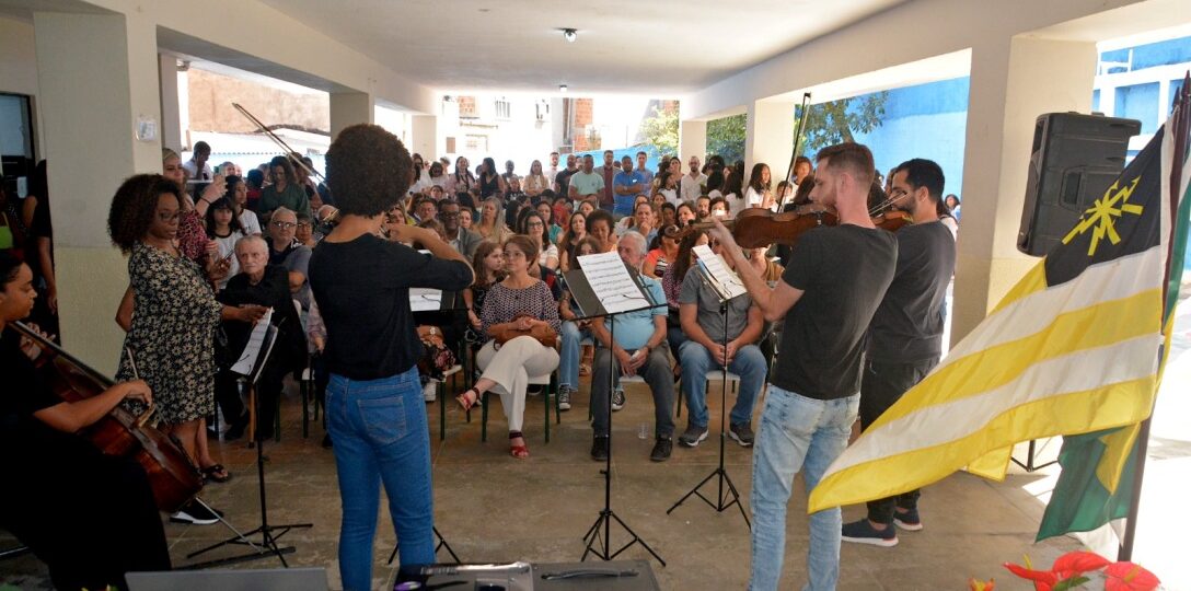Nova escola municipal de Volta Redonda é entregue no bairro São Cristóvão
