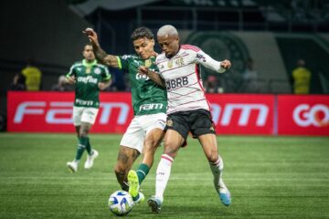 Flamengo e Palmeiras se enfrentam hoje pela 33ª rodada do Campeonato Brasileiro