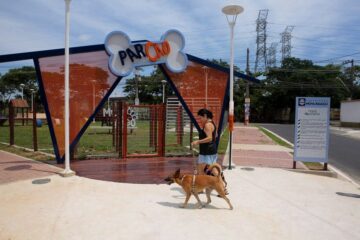 Parque para animais de estimação é aberto em Nova Iguaçu