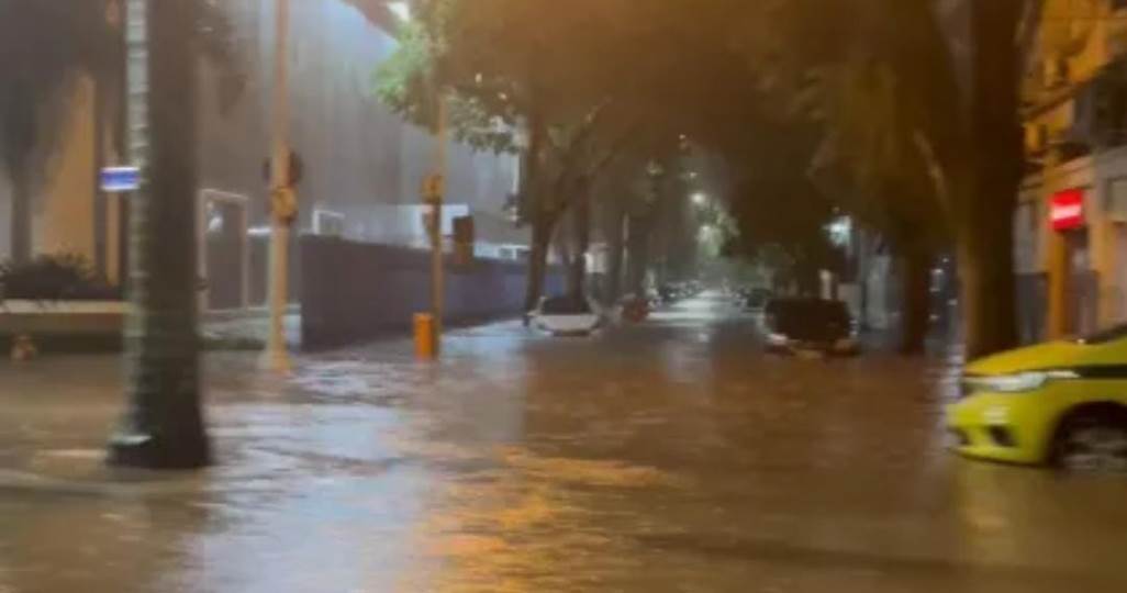 Chuvas e ventos trazem frente fria e tempo volta assustar a população do Estado do Rio de Janeiro