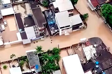Rio tem abastecimeno de água prejudicado devido as chuvas