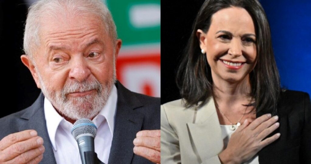 Presidente Lula gerou uma situação desconfortável com a opositora de Nicolás Maduro, Maria Corina Machado