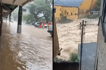 Moradores da Região Serrana do Rio revivem momentos de terror devido às chuvas