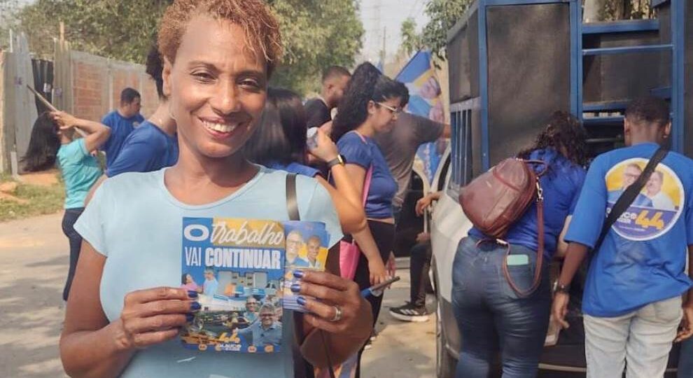 Candidata a Vereadora de Queimados vem se destacando durante campanha no município