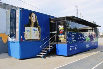 Carreta da leitura  em Queimados