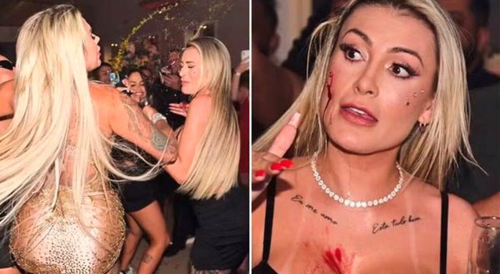 Andressa Urach e Juju Ferrari causam um enorme barraco em evento em São Paulo