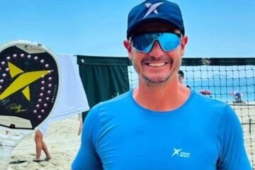 Ralff Abreu inicia esta semana sua 14ª temporada no circuito mundial de Beach Tennis