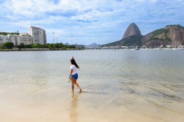 Praias de Botafogo, Flamengo e Glória depois de anos, voltam a ser próprias para banho               